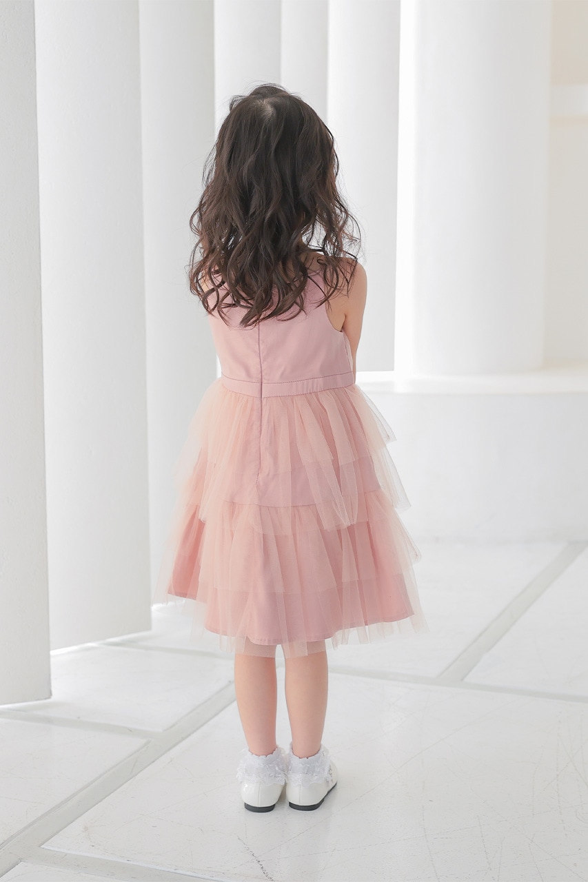 Dutebare 幼児 ガールズ チュール チュチュ ドレス リネン フリル タイバック ノースリーブ キッズ プリンセス パーティ Kate  Mack グレー×ピンクの長袖チュールフリルドレス（キッズサイズ） - 輸入子供服・ドレス・ワンピースのお店 coppa ガールズ長袖チュールチュチュ  ... Dutebare 幼児 ガールズ チュール チュチュ ドレス リネン フリル タイバック ノースリーブ キッズ プリンセス パーティ