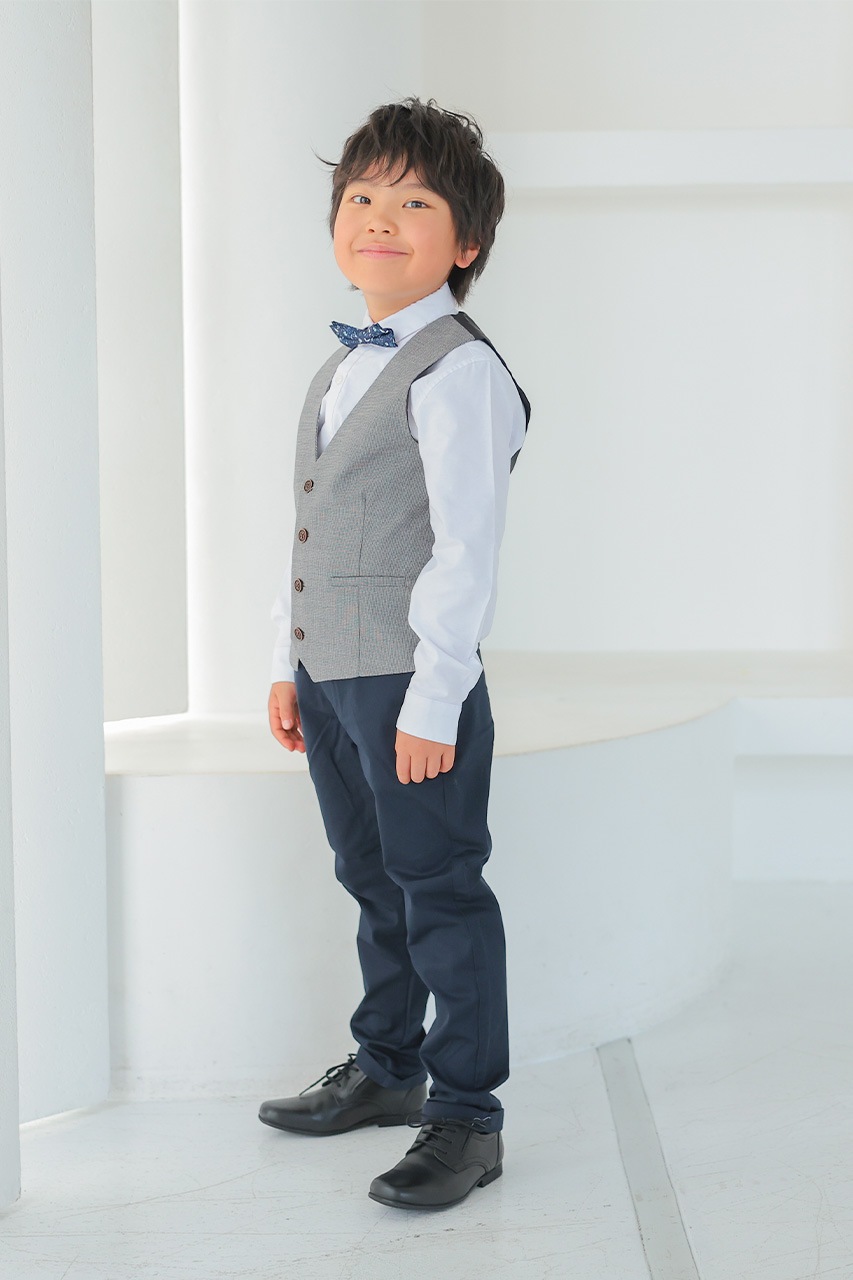 Boys ��Ļ�ʻҥ��졼�٥��ȥ��󥵥�֥� 130-135cm(�����/�٥���/�ѥ��/ĳ�ͥ�����4�����å�)