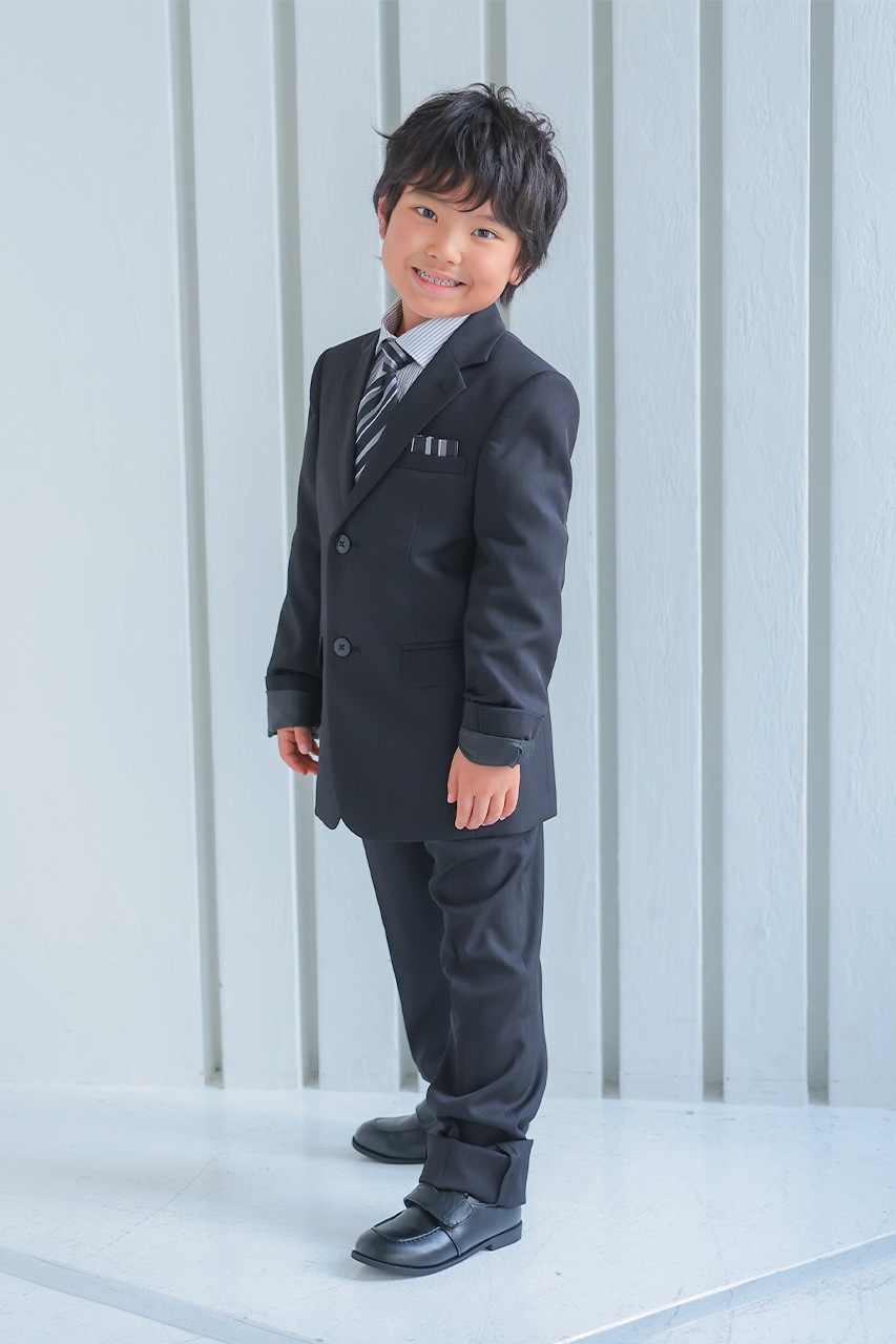 Boys ���ȥ饤�ץե����ޥ륹���� �֥�å� 140cm(�����/���㥱�å�/�ѥ��/�ͥ�����4�����å�)