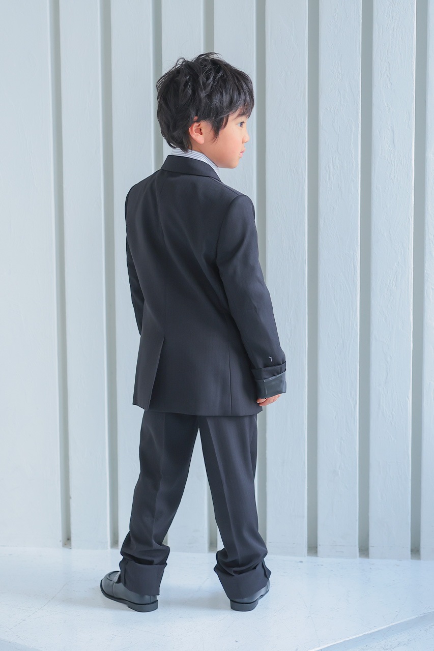 Boys ���ȥ饤�ץե����ޥ륹���� �֥�å� 140cm(�����/���㥱�å�/�ѥ��/�ͥ�����4�����å�)