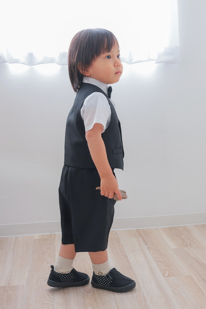 Boys Ⱦµ�٥��ȥ����ĥ��å� �֥�å� 80cm(�߸˭�)(�����/�٥���/�ѥ��/ĳ�ͥ�����4�����å�)