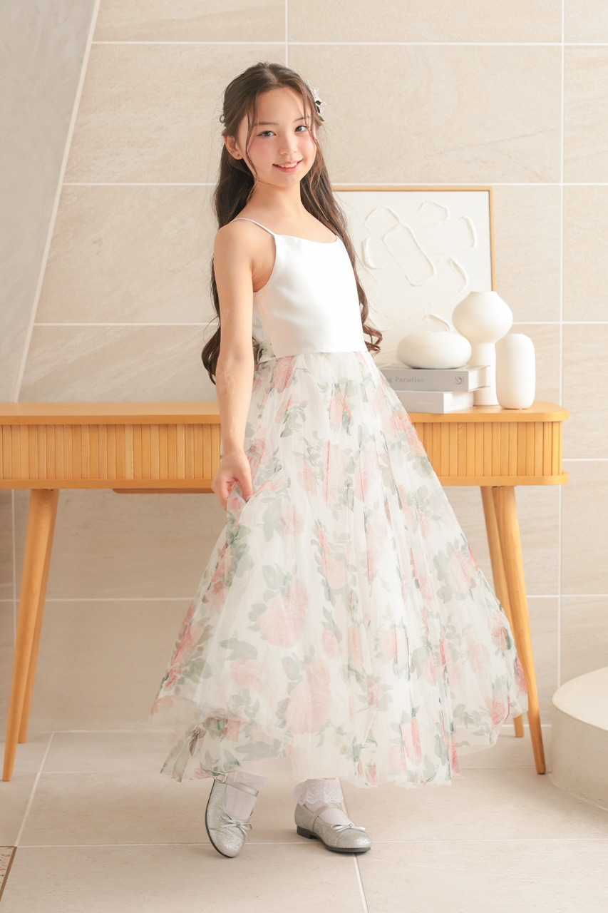 Kids フォーマルシューズ グリッターシルバー 22cm(在庫①)｜結婚式の