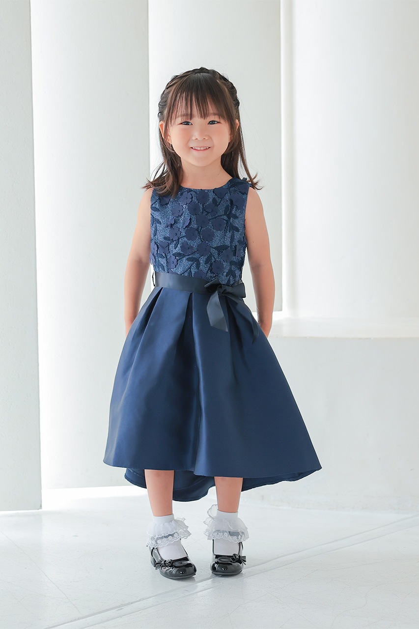 Kids グリッターラメフィッシュテールドレス 4歳｜結婚式のパーティー