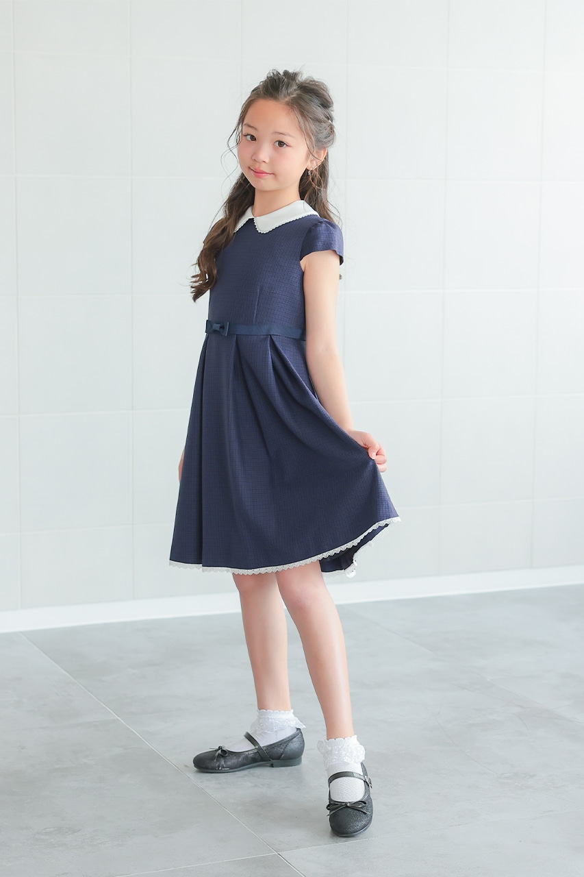 Girls ホワイトボレロアンサンブル 110cm(ワンピース/ボレロ