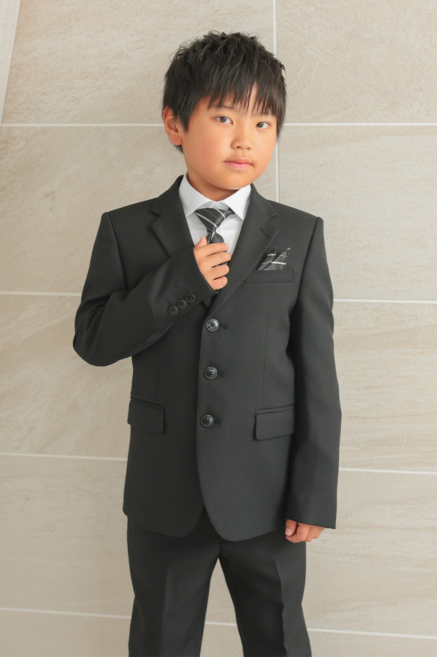 Boys 3���ե١����å��ե����ޥ륹���� �֥�å� 140cm(�����/���㥱�å�/�ѥ��/�ͥ�����4�����å�)