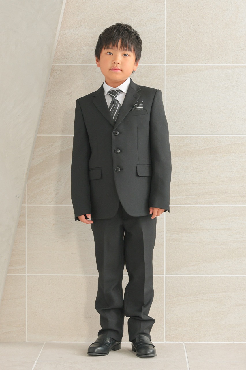 Boys 3���ե١����å��ե����ޥ륹���� �֥�å� 140cm(�����/���㥱�å�/�ѥ��/�ͥ�����4�����å�)