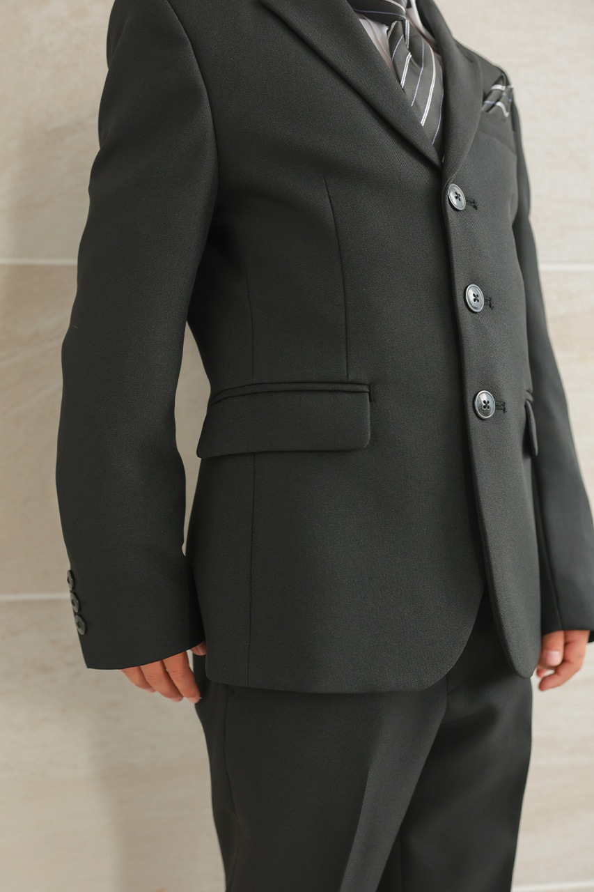 Boys 3���ե١����å��ե����ޥ륹���� �֥�å� 140cm(�����/���㥱�å�/�ѥ��/�ͥ�����4�����å�)