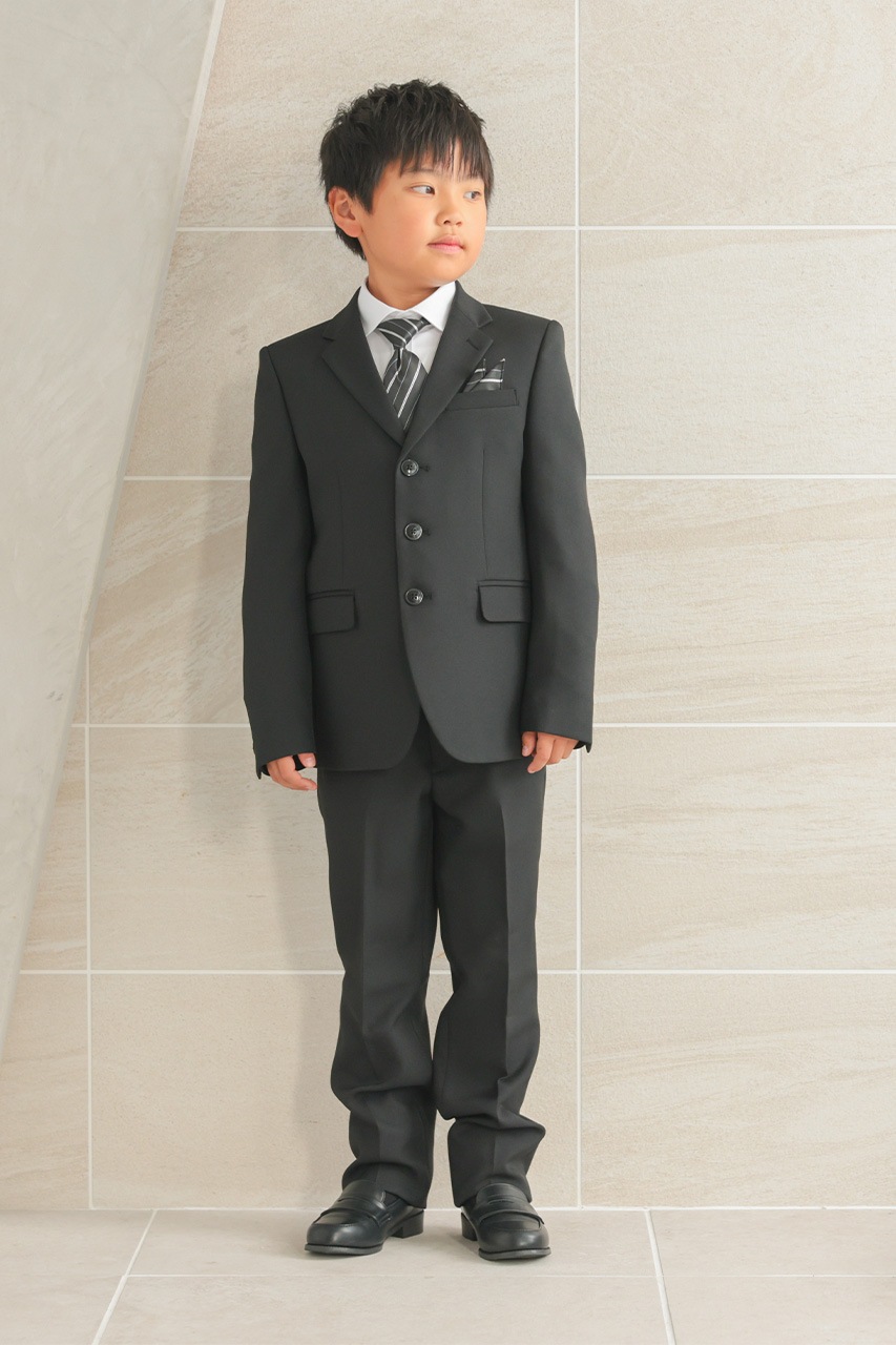 Boys 3���ե١����å��ե����ޥ륹���� �֥�å� 140cm(�����/���㥱�å�/�ѥ��/�ͥ�����4�����å�)