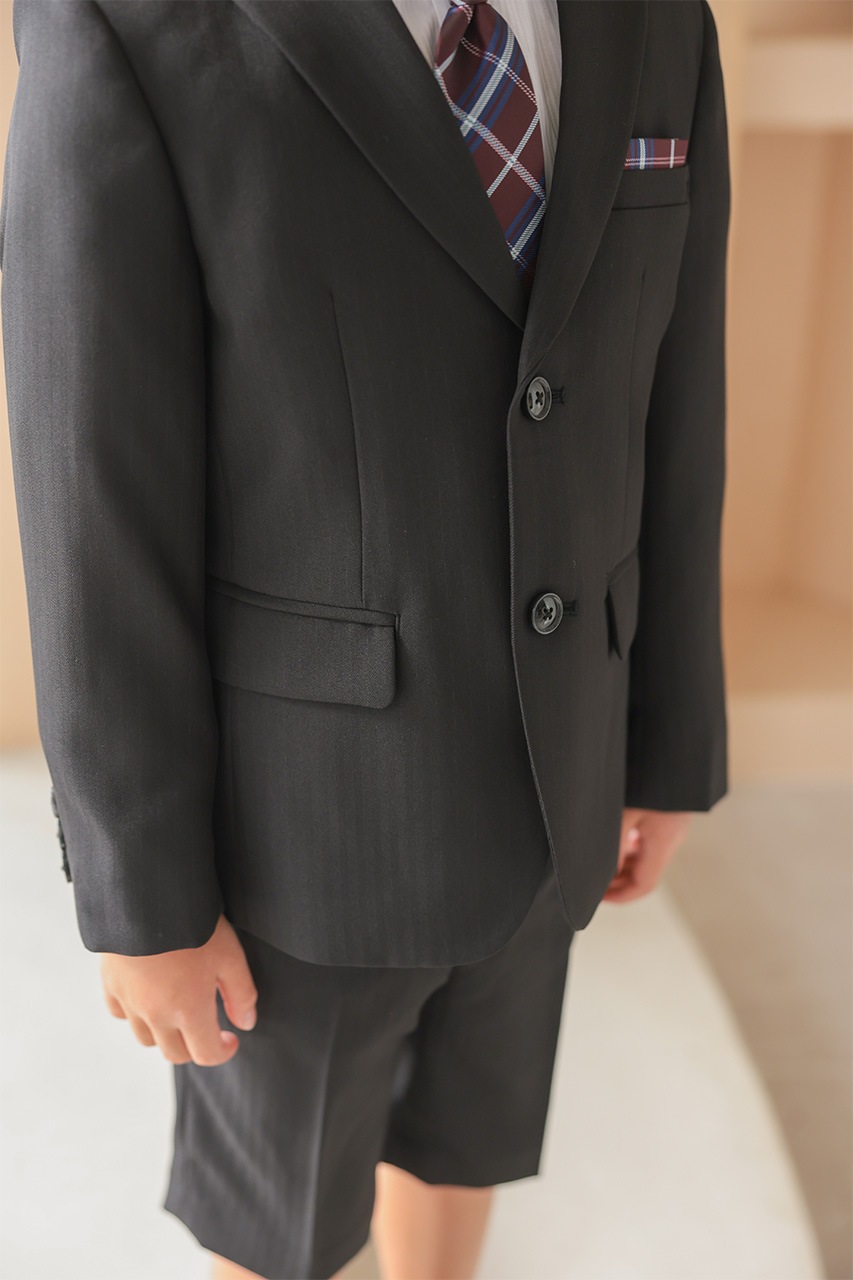 Boys ���ȥ饤�סߥ����å��ե����ޥ륹���� �֥�å� 130cm(�����/���㥱�å�/�ѥ��/�ͥ�����4�����å�)