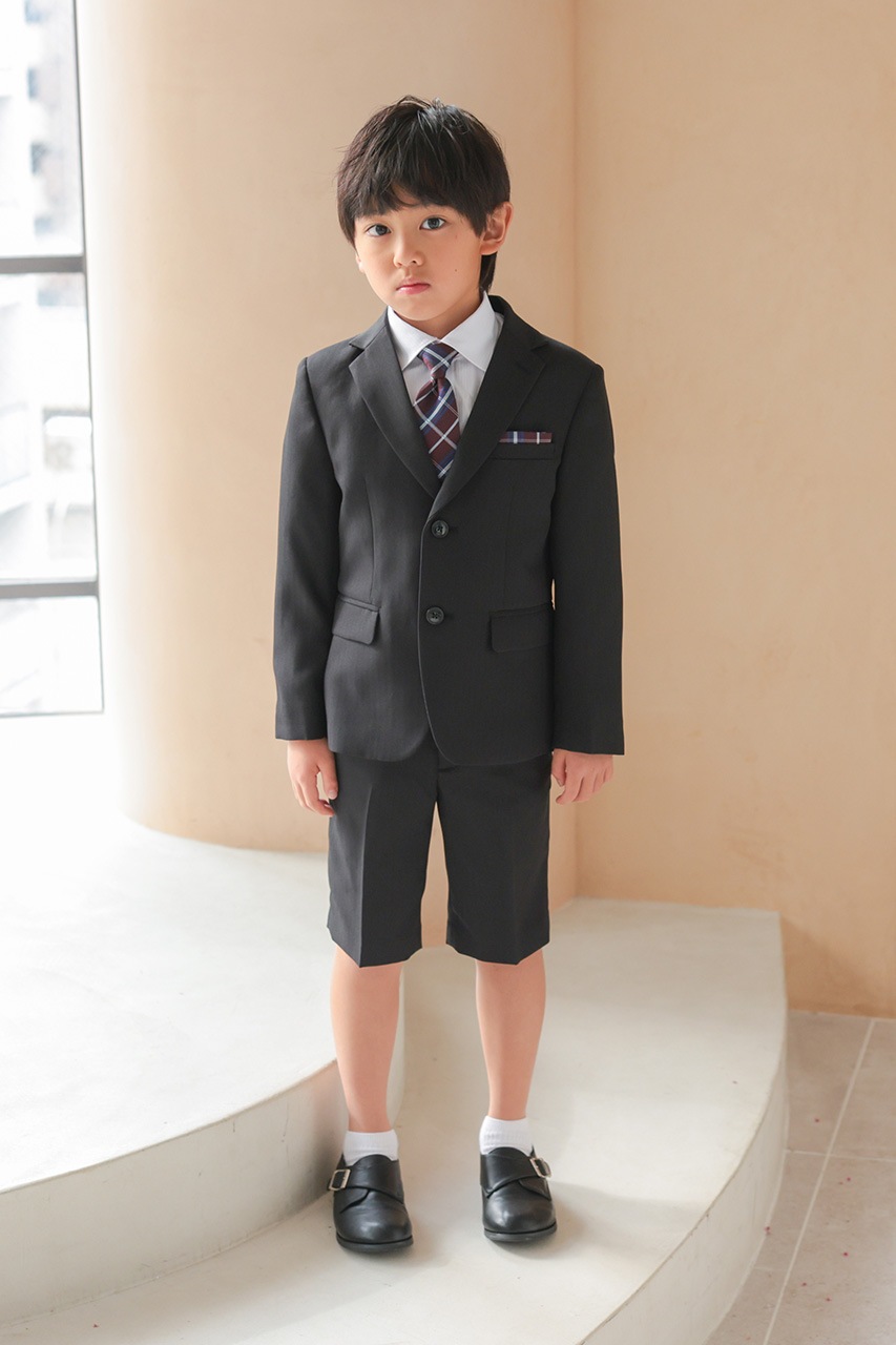 Boys ���ȥ饤�סߥ����å��ե����ޥ륹���� �֥�å� 130cm(�����/���㥱�å�/�ѥ��/�ͥ�����4�����å�)