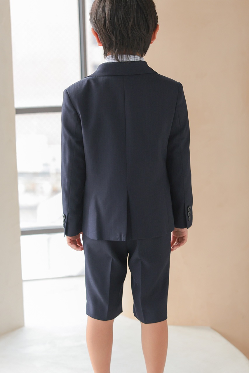 Boys ストライプフォーマルスーツ ネイビー 130cm(シャツ/ジャケット