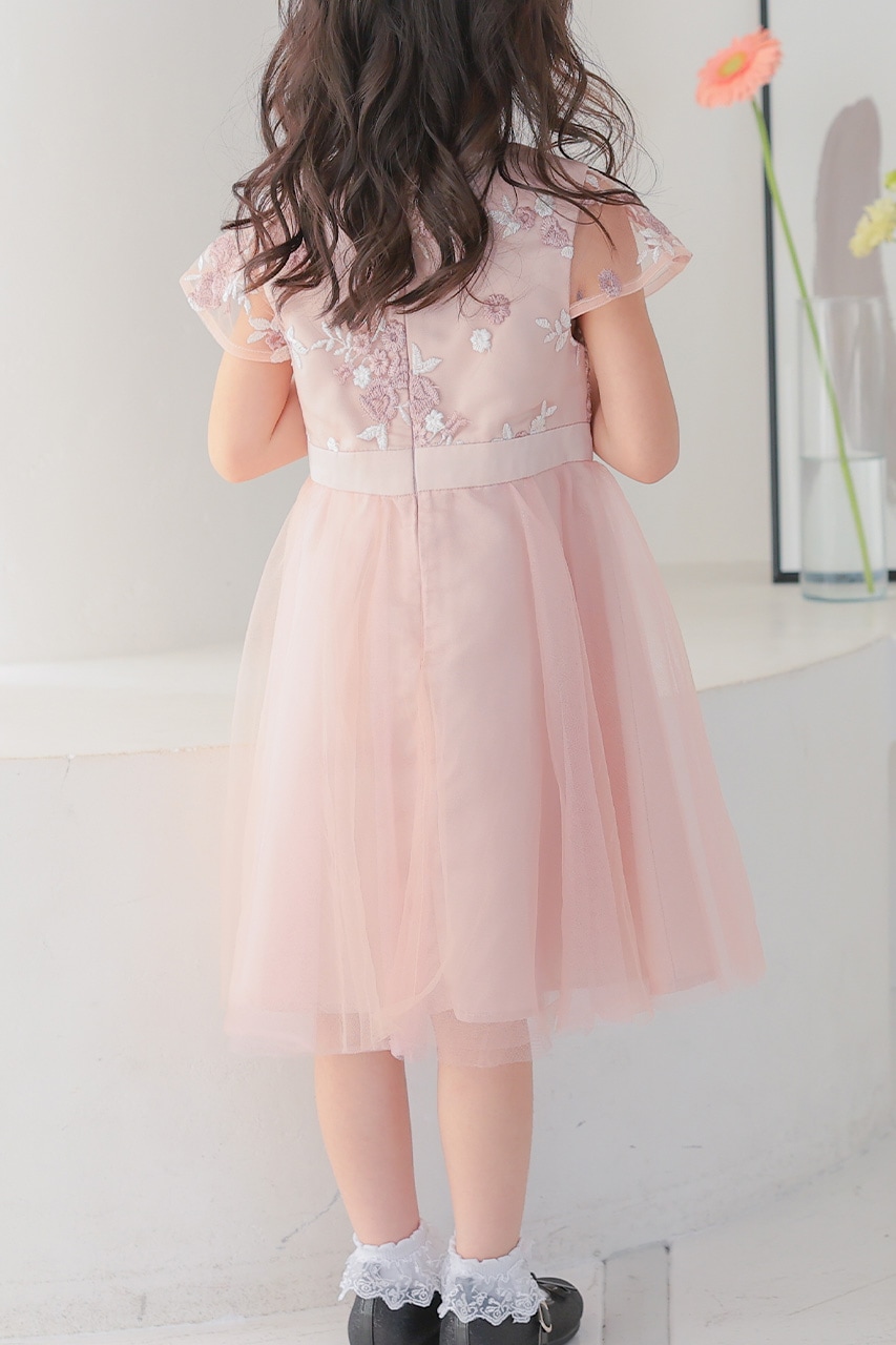 シャーリーテンプル エンブロイダリーフラワードレス 子供 140cm 