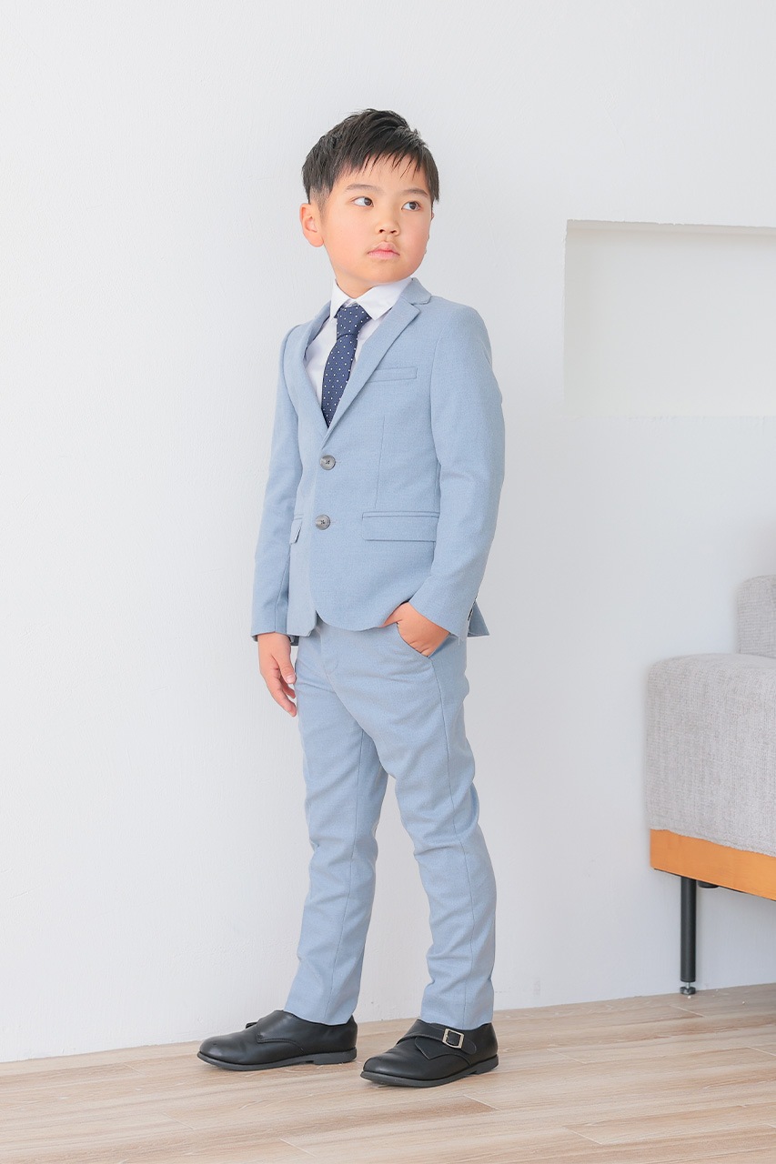 Boys �ե��ͥ른�㥱�åȥ����ĥ��å� �֥롼 120cm(�����/���㥱�å�/�ѥ��/�ͥ�����4�����å�)