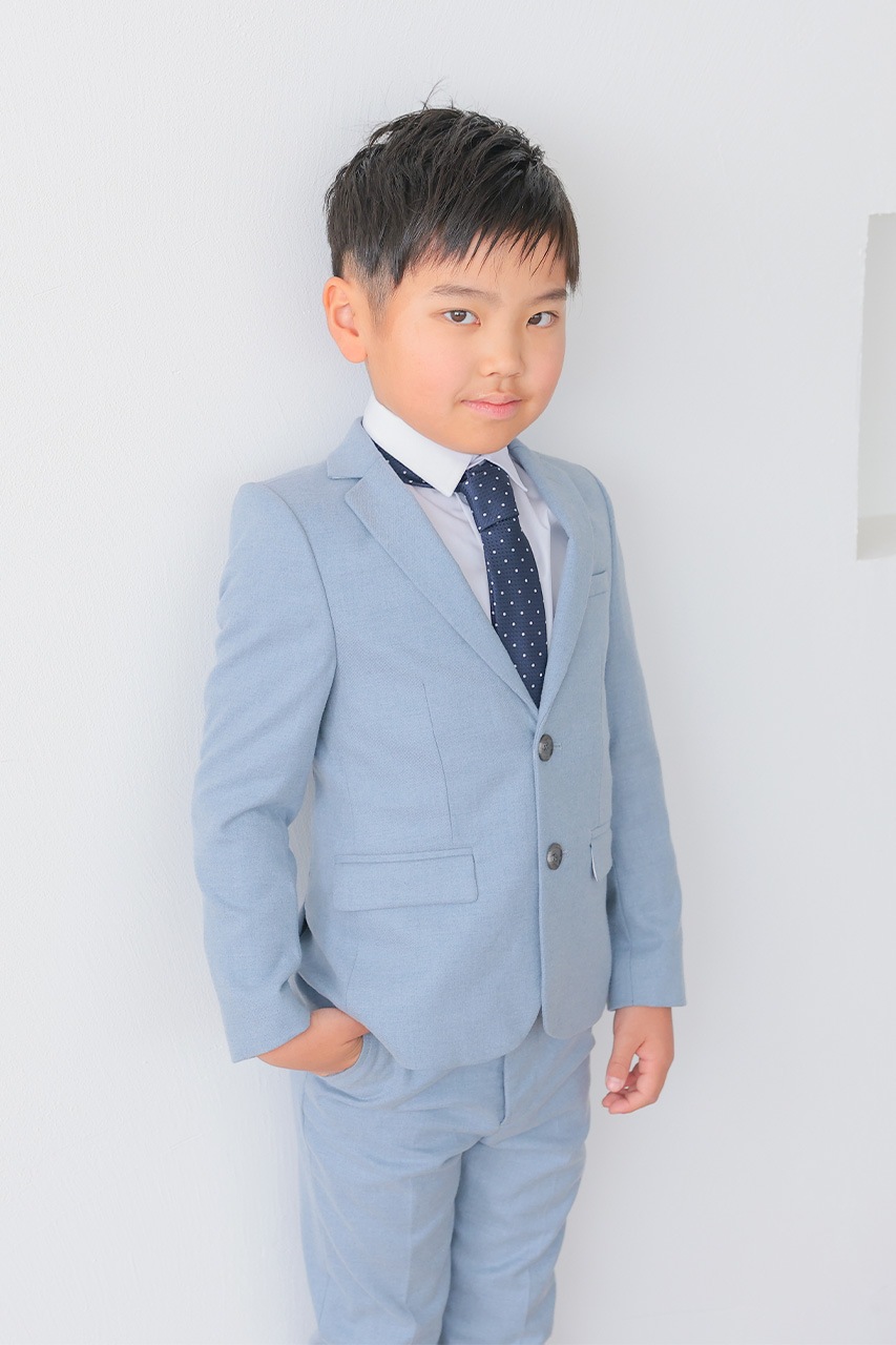 Boys �ե��ͥ른�㥱�åȥ����ĥ��å� �֥롼 120cm(�����/���㥱�å�/�ѥ��/�ͥ�����4�����å�)