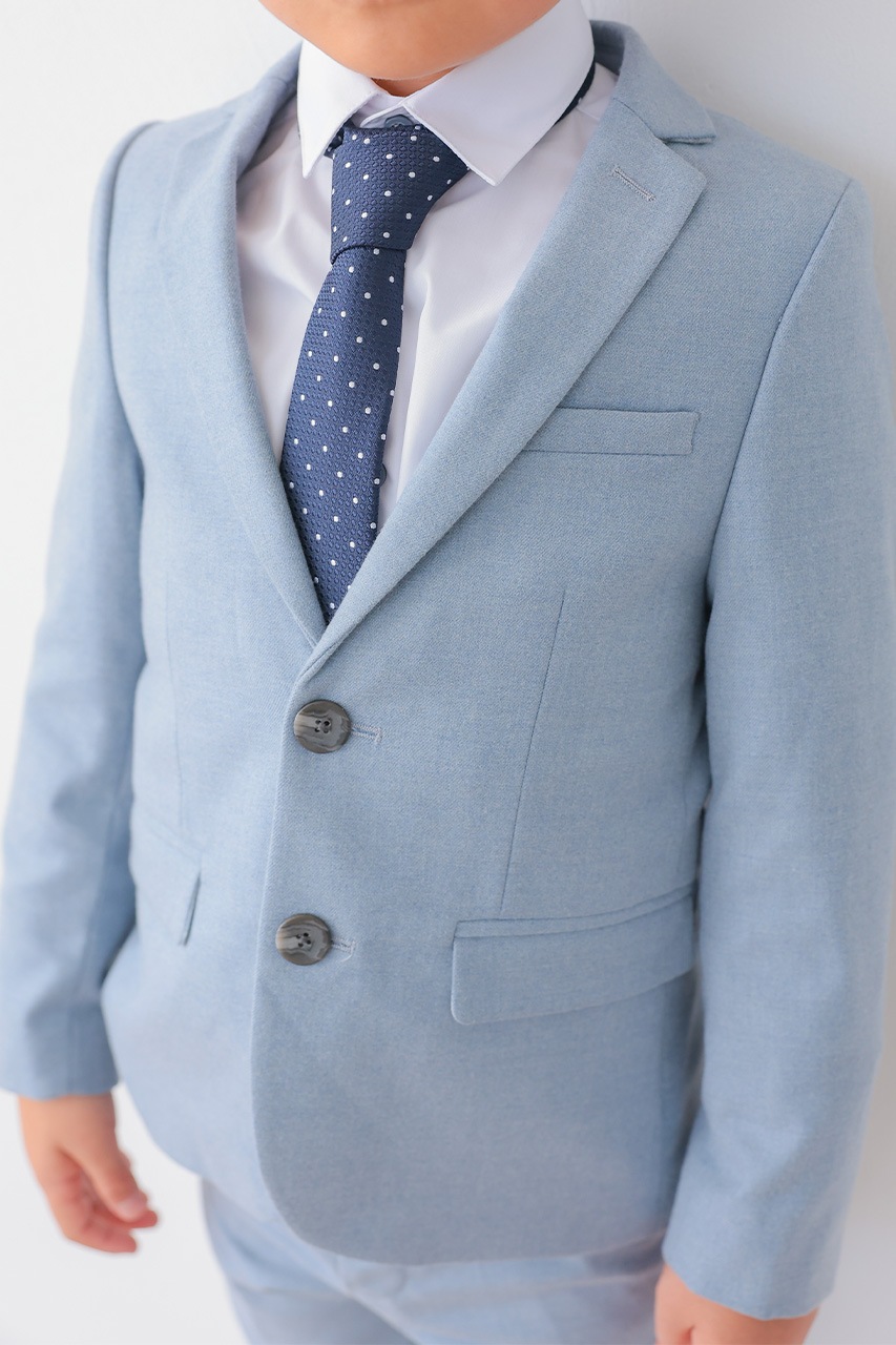 Boys �ե��ͥ른�㥱�åȥ����ĥ��å� �֥롼 120cm(�����/���㥱�å�/�ѥ��/�ͥ�����4�����å�)