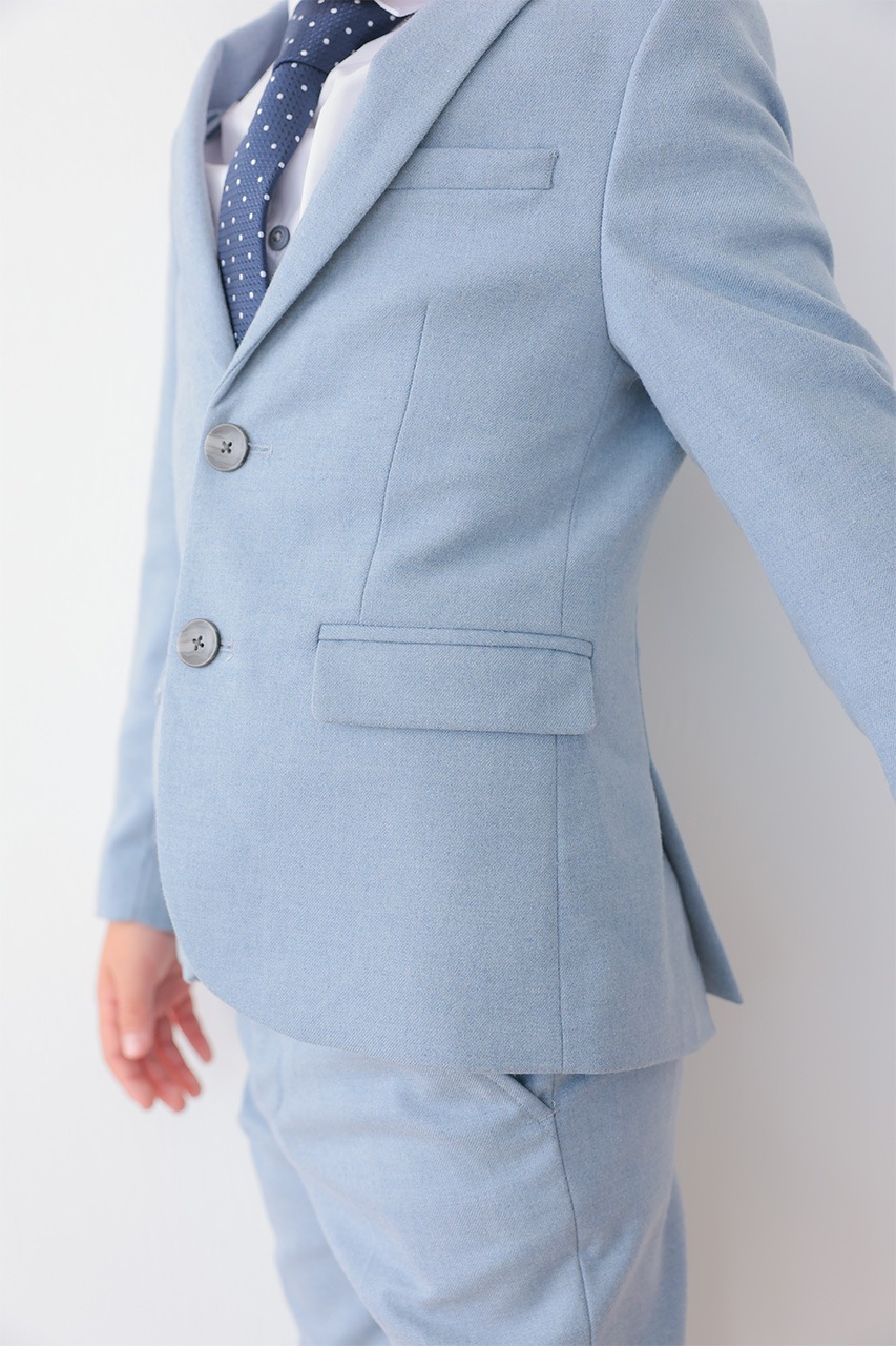 Boys �ե��ͥ른�㥱�åȥ����ĥ��å� �֥롼 120cm(�����/���㥱�å�/�ѥ��/�ͥ�����4�����å�)