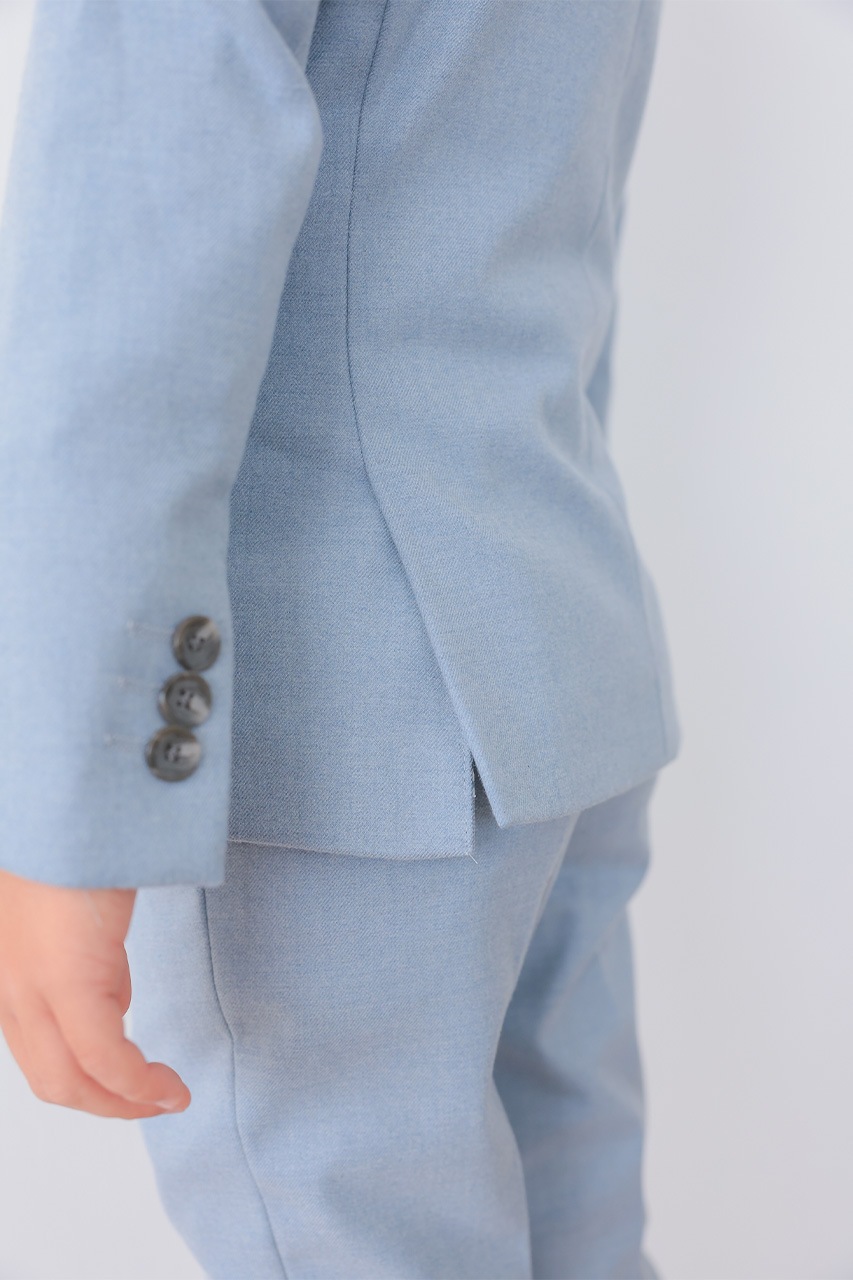 Boys �ե��ͥ른�㥱�åȥ����ĥ��å� �֥롼 120cm(�����/���㥱�å�/�ѥ��/�ͥ�����4�����å�)