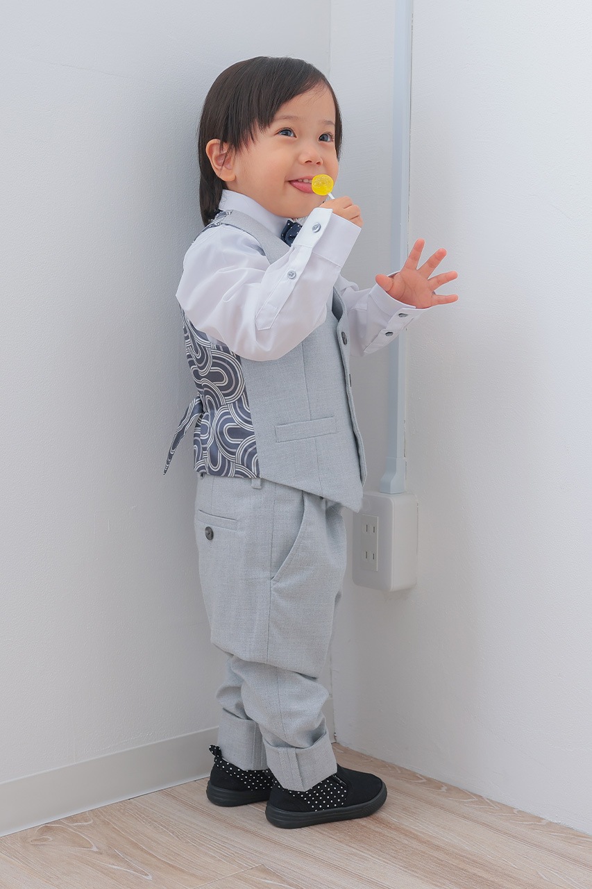 Boys �ե��ͥ�٥��ȥ����ĥ��å� ���졼 100-105cm(�����/�٥���/�ѥ��/ĳ�ͥ�����4�����å�)