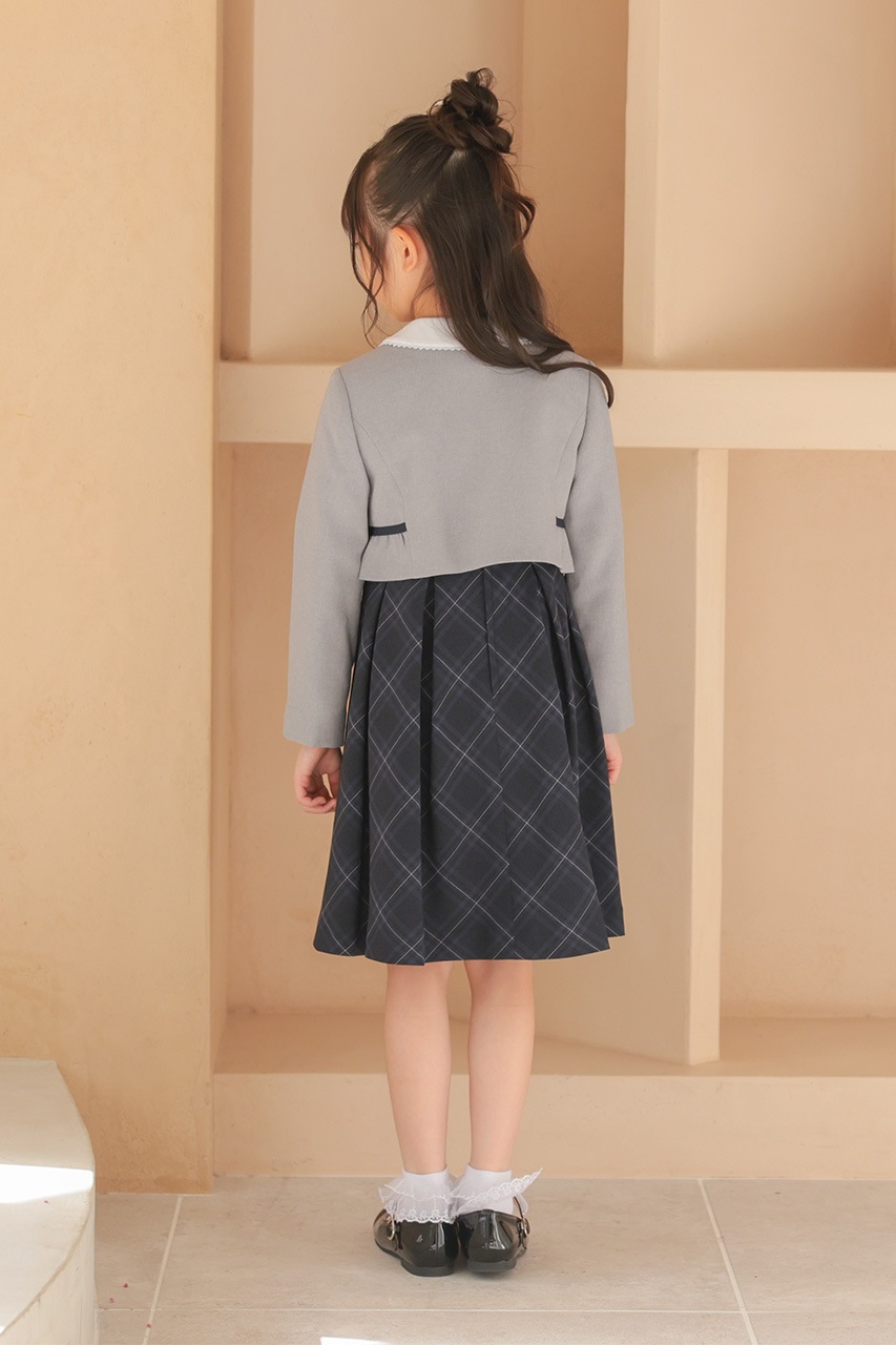 Girls �֥饦���դ���ܥ�����å����󥵥�֥� 120cm(���ԡ���/�֥饦��/�ܥ��/��ܥ�/����������5�����å�)