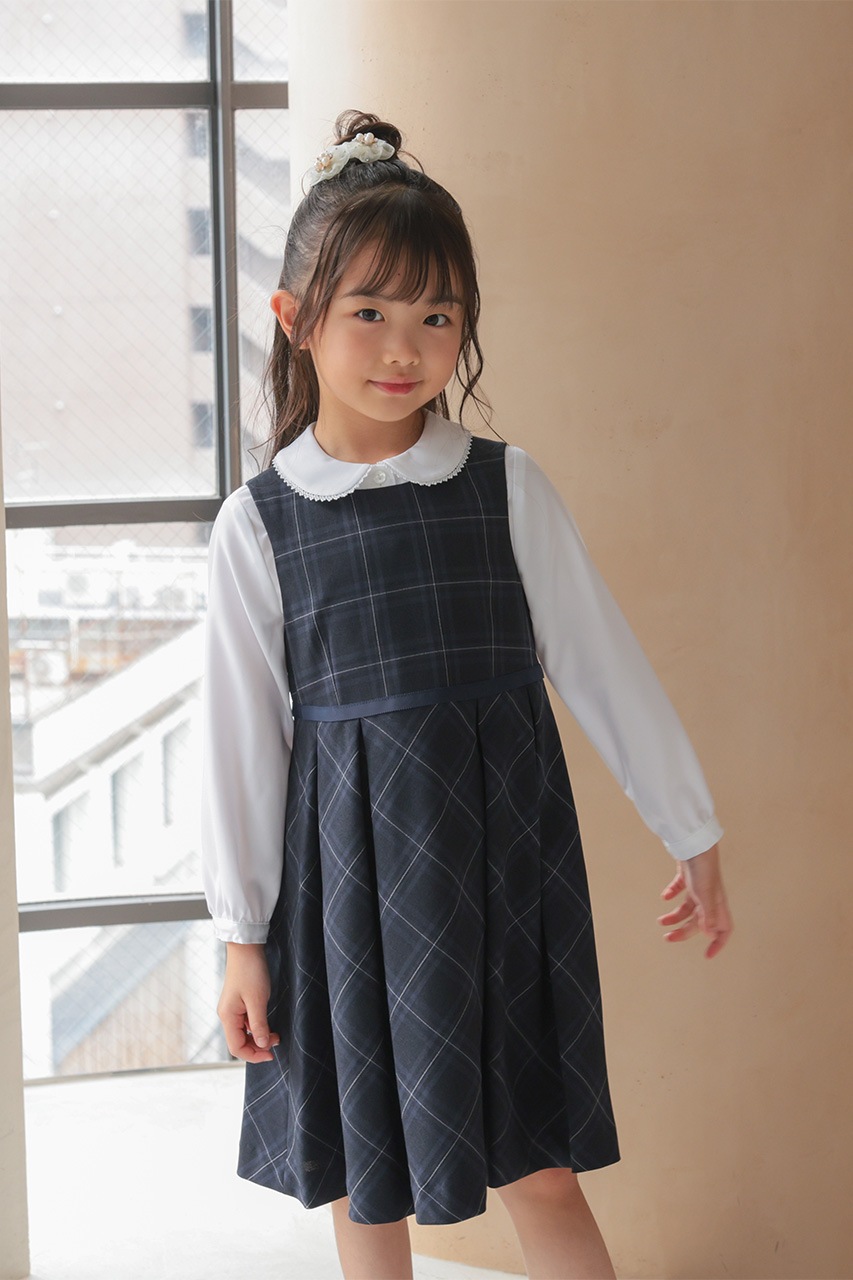 Girls �֥饦���դ���ܥ�����å����󥵥�֥� 120cm(���ԡ���/�֥饦��/�ܥ��/��ܥ�/����������5�����å�)