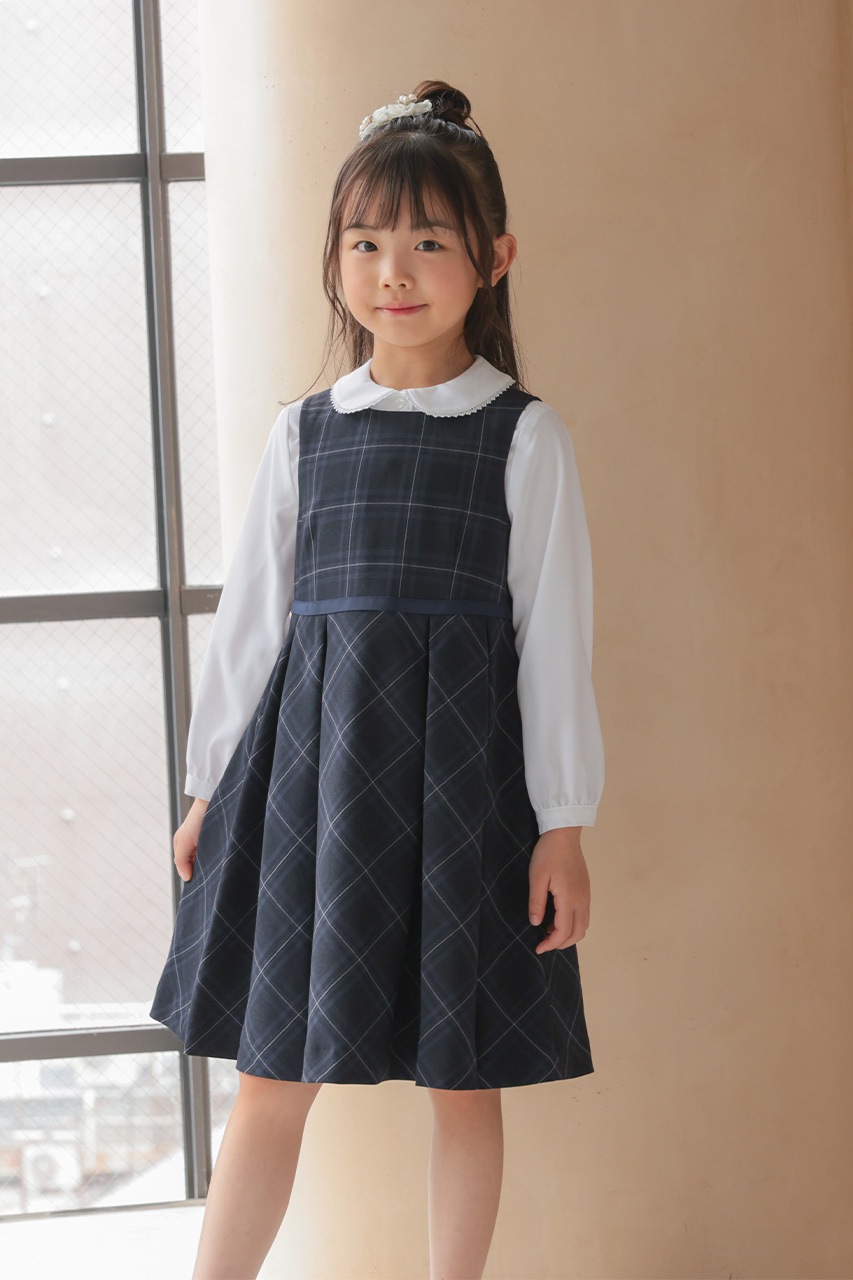 Girls �֥饦���դ���ܥ�����å����󥵥�֥� 120cm(���ԡ���/�֥饦��/�ܥ��/��ܥ�/����������5�����å�)