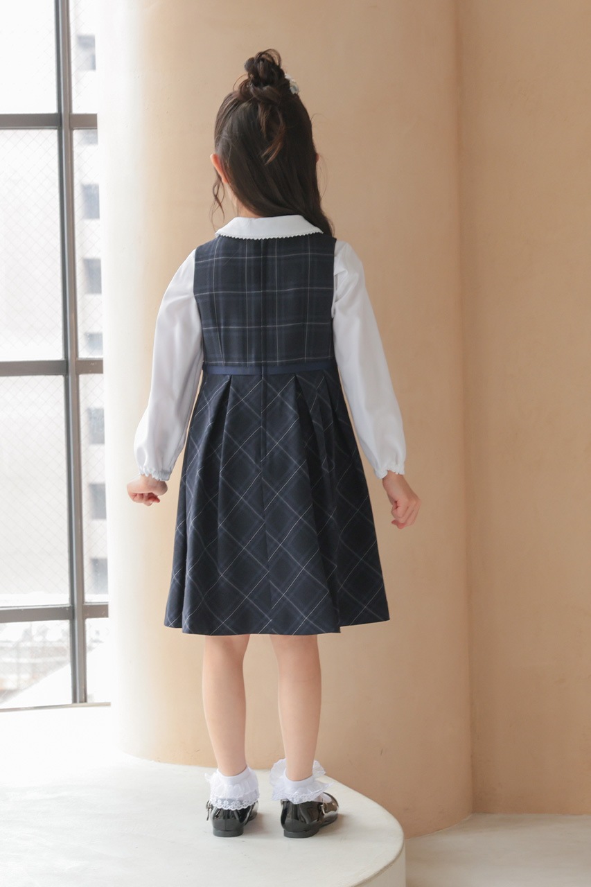 Girls �֥饦���դ���ܥ�����å����󥵥�֥� 120cm(���ԡ���/�֥饦��/�ܥ��/��ܥ�/����������5�����å�)