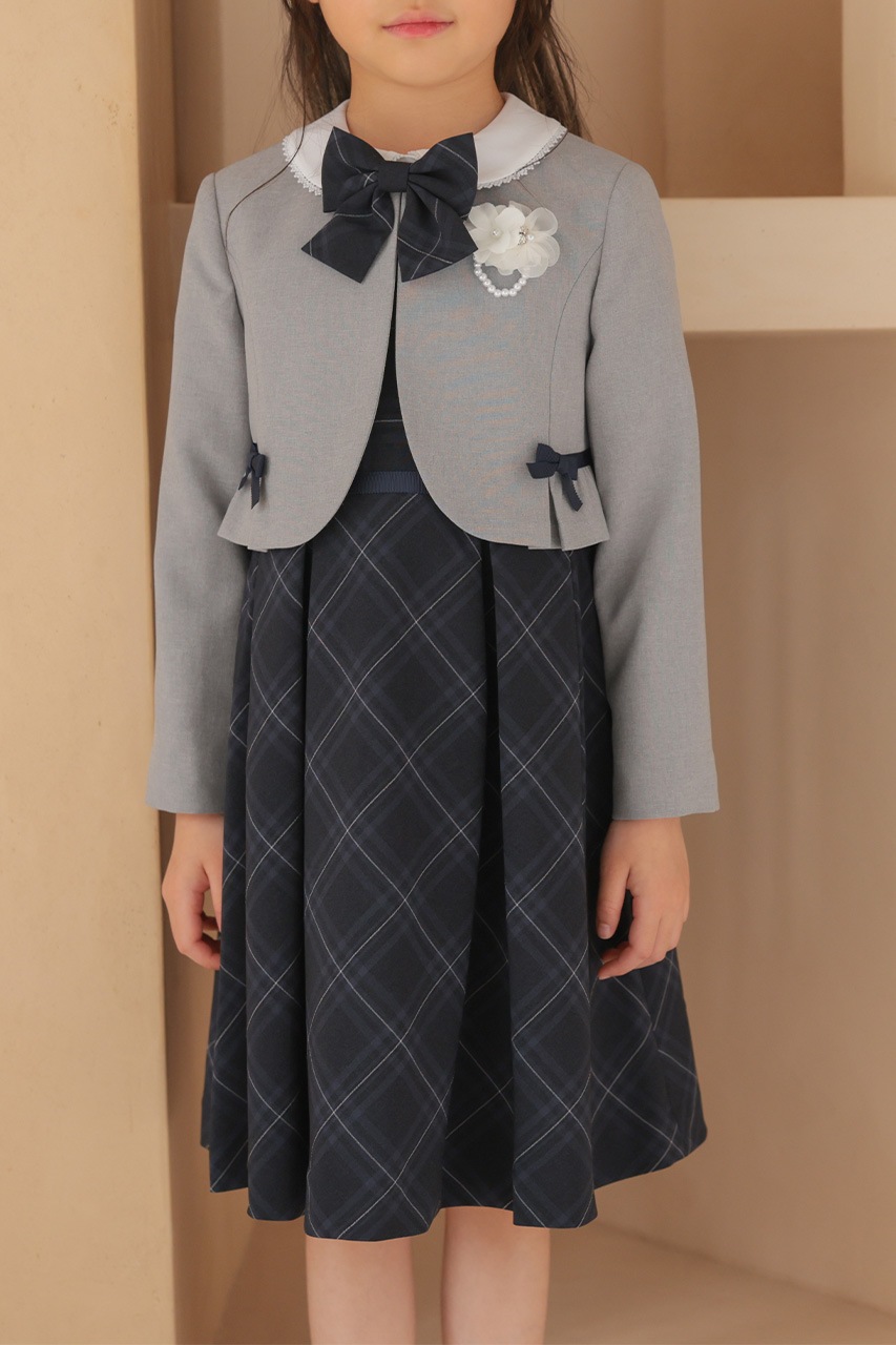 Girls �֥饦���դ���ܥ�����å����󥵥�֥� 120cm(���ԡ���/�֥饦��/�ܥ��/��ܥ�/����������5�����å�)