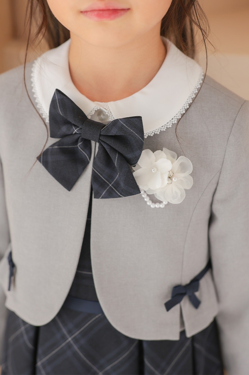 Girls �֥饦���դ���ܥ�����å����󥵥�֥� 120cm(���ԡ���/�֥饦��/�ܥ��/��ܥ�/����������5�����å�)