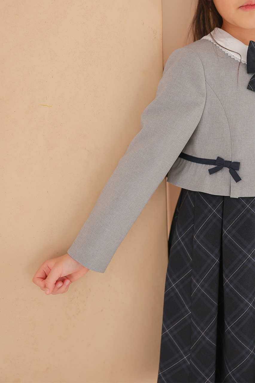 Girls �֥饦���դ���ܥ�����å����󥵥�֥� 120cm(���ԡ���/�֥饦��/�ܥ��/��ܥ�/����������5�����å�)