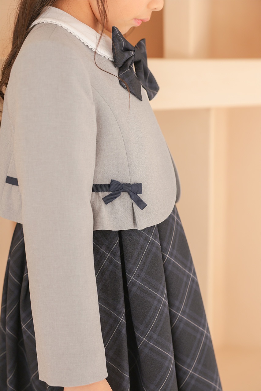 Girls �֥饦���դ���ܥ�����å����󥵥�֥� 120cm(���ԡ���/�֥饦��/�ܥ��/��ܥ�/����������5�����å�)