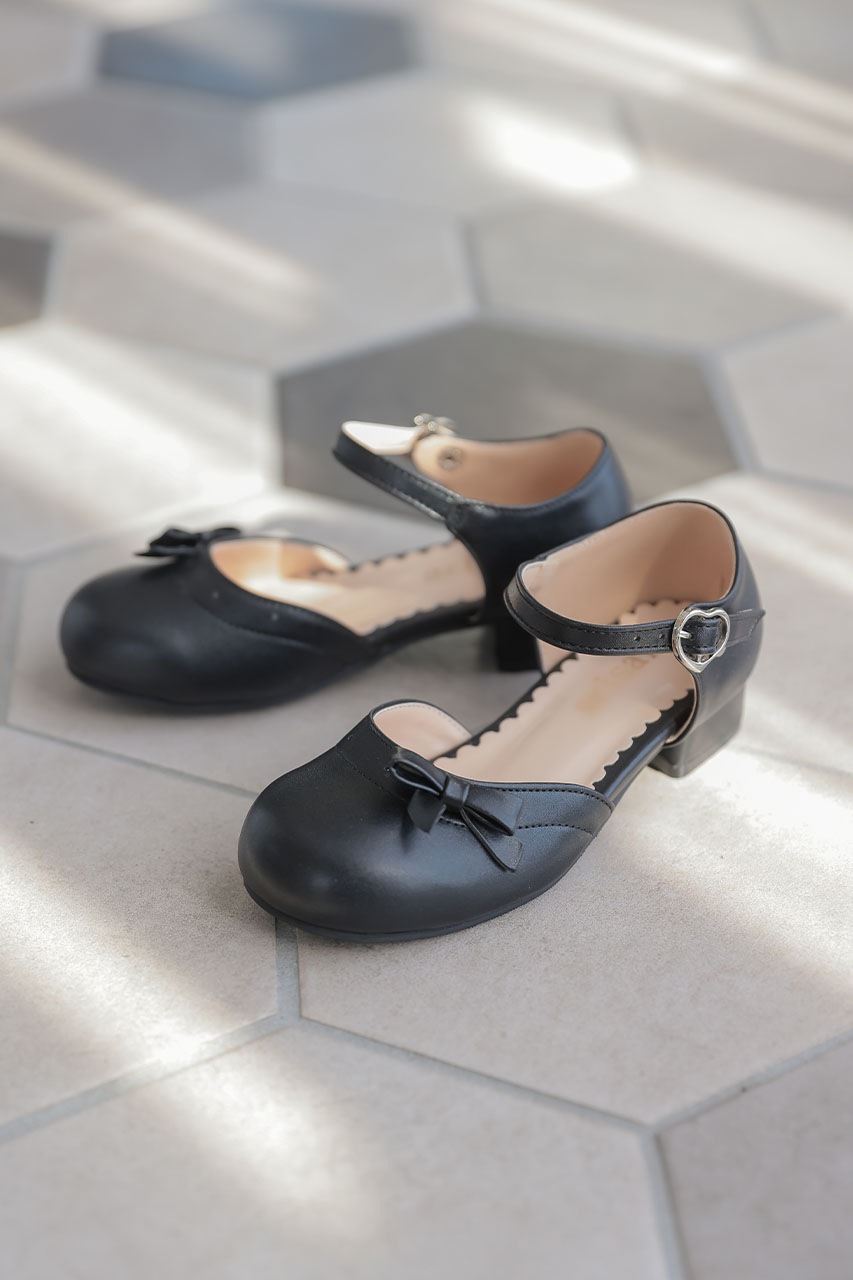 �ڥ����ȥ�åȡ�Kids �ե����ޥ륷�塼�� �֥�å� 19cm