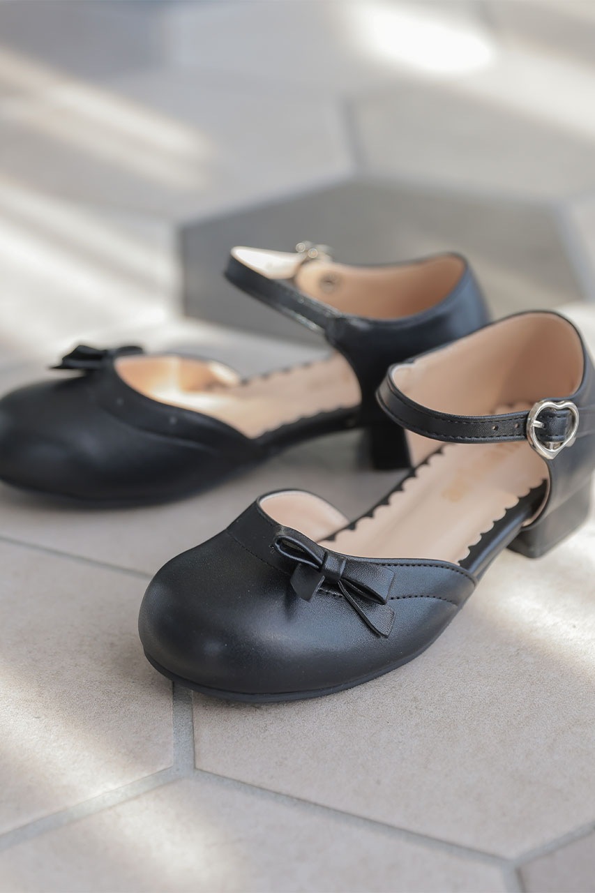 �ڥ����ȥ�åȡ�Kids �ե����ޥ륷�塼�� �֥�å� 19cm
