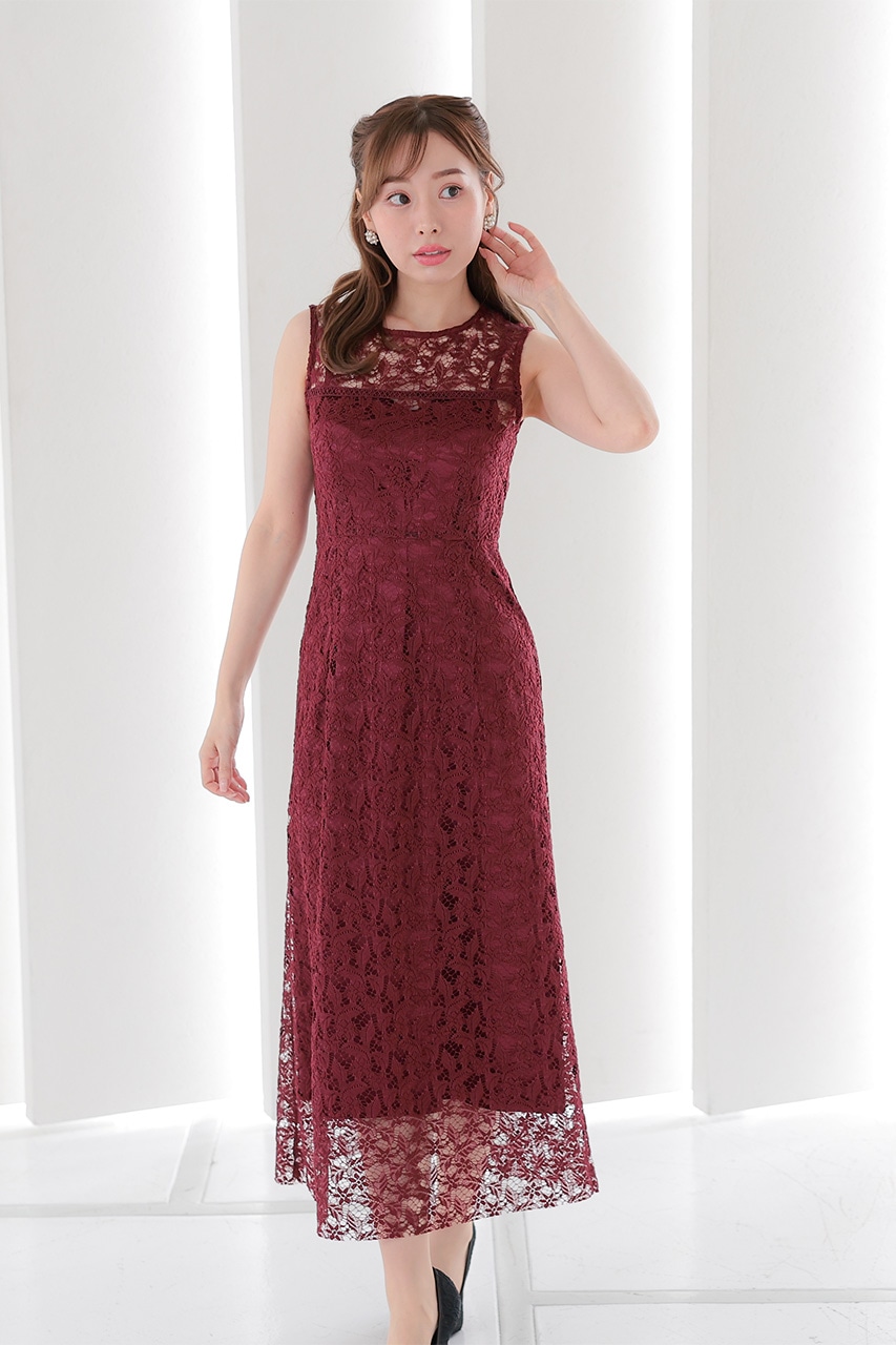 ケミカルライクレースワンピース　CF026GR