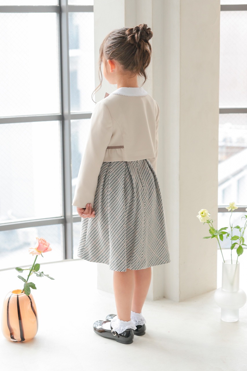 Girls �֥饦���դ���ܥ�����å����󥵥�֥� 120cm(���ԡ���/�֥饦��/�ܥ��/��ܥ�/����������5�����å�)