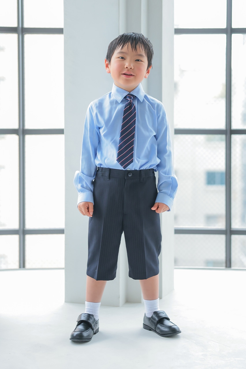 Boys フレンチフォーマルスーツ 130cm(シャツ/ジャケット/パンツ Boys フレンチフォーマルスーツ 130cm(シャツ/ジャケット/パンツ