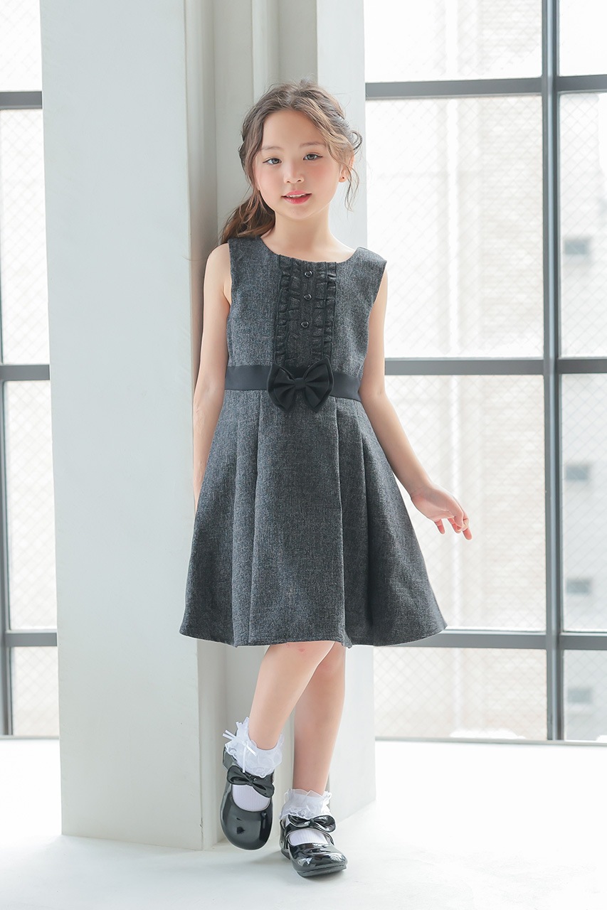 Girls ツイードライクワンピースアンサンブル 120cm(ワンピース/ボレロ