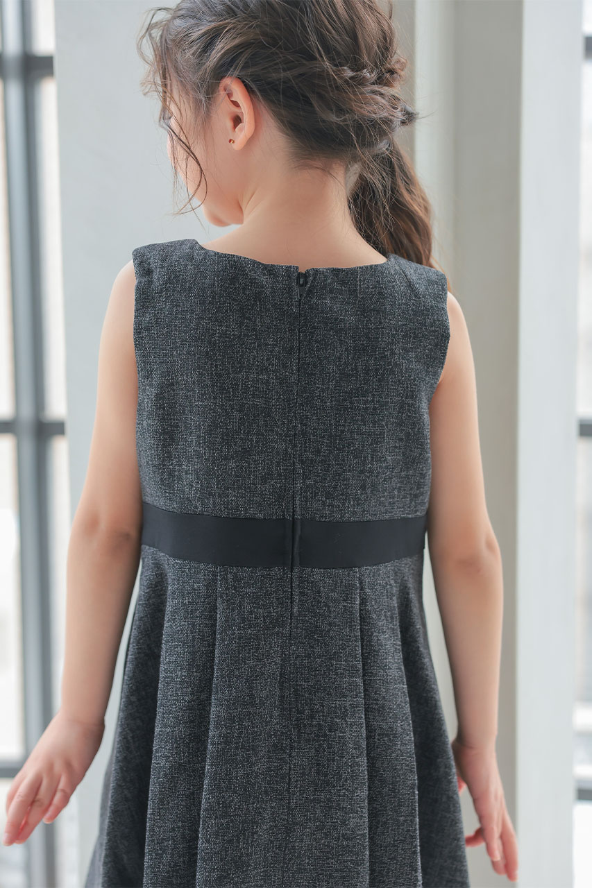 Girls ツイードライクワンピースアンサンブル 120cm(ワンピース/ボレロ