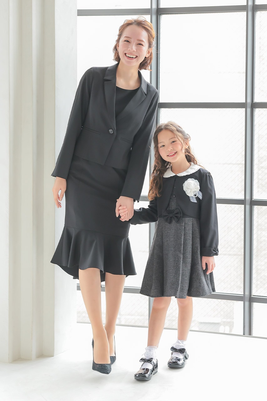 Girls ツイードライクワンピースアンサンブル 120cm(ワンピース/ボレロ