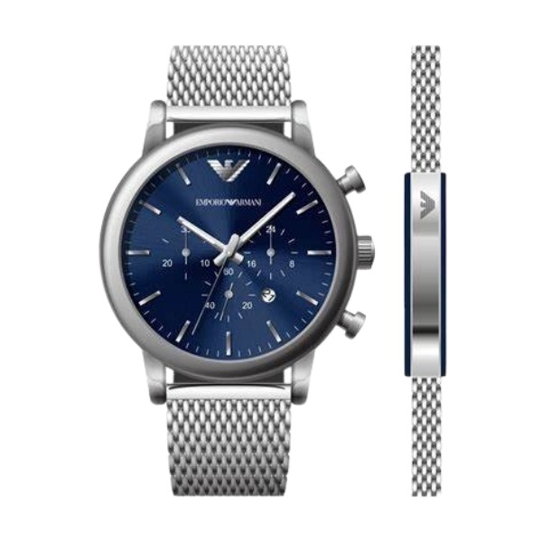 エンポリオアルマーニ 腕時計&ブレスレット ギフトセット AR80038  
