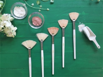 クレイパック用刷毛（フェイシャル）お徳用5本セット