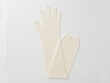 ガーゼロング手袋