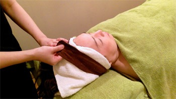 エステ用ヘアターバン （モカ）