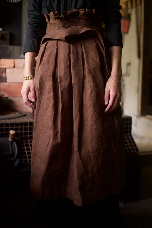 柿渋染め　エプロン　前掛け 柿渋染め 前掛け | 一般・非会員の方,Earth Day 2022 地球に愛される