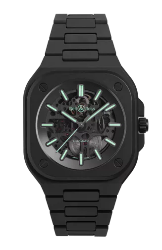 ベル&ロス BR-05 SKELETON BLACK LUM CERAMIC　世界500本限定