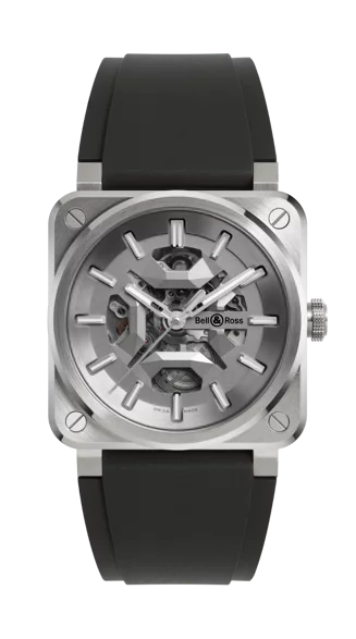 ベル&ロス BR-03 Skeleton Grey Steel　4月下旬発売