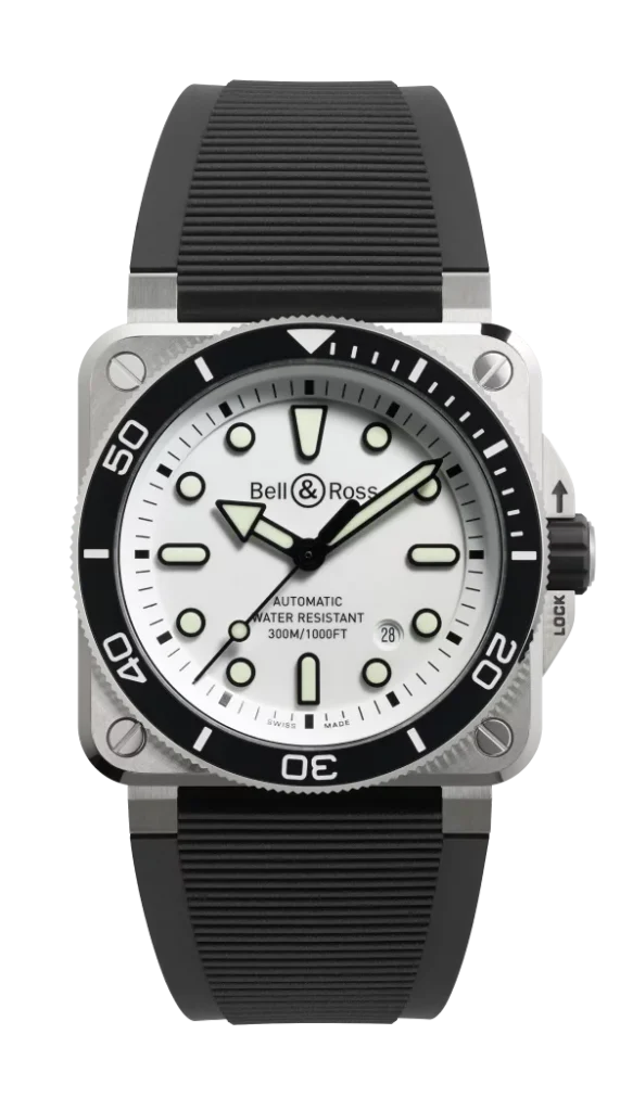 ベル&ロス BR-03 Diver White Steel