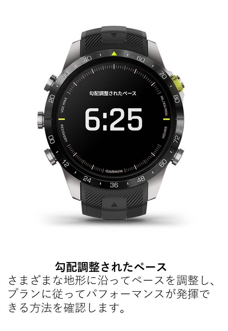 MARQ Athlete (Gen 2) 時空を超え頂点を掴む アスリート機能を備えたプレミアムGPSウォッチ