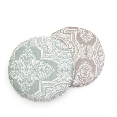 ふくれ織 チェアパッド　直径約38cm [Classica]