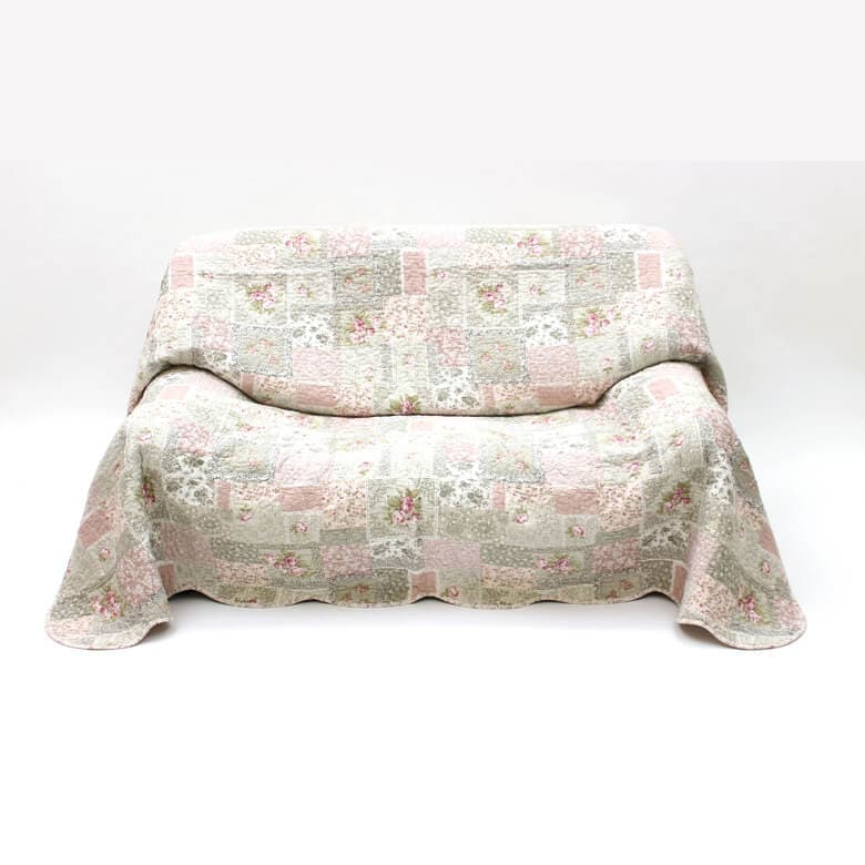 再入荷】コットンキルト 3161 マルチカバー 約200×200cm｜インテリア