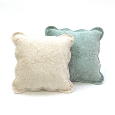 【SALE】フランネルキルト クッションカバー 約45×45cm [magnolia]